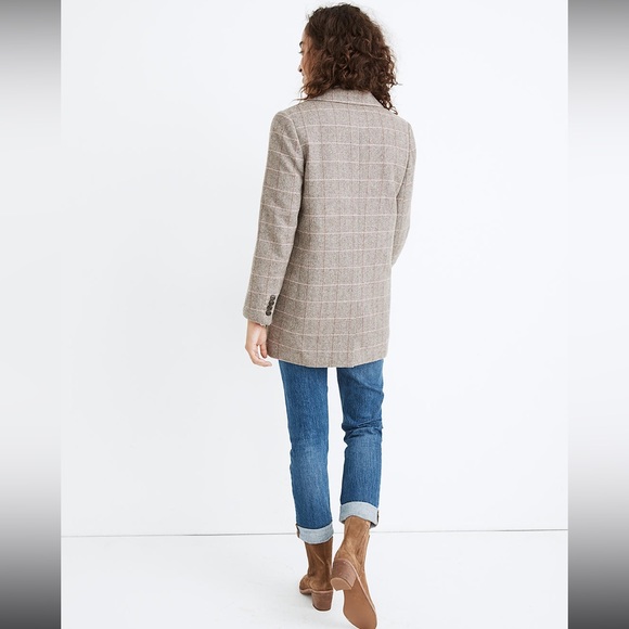 Madewell Larsen Blazer in Plaid - Picture 4 of 4